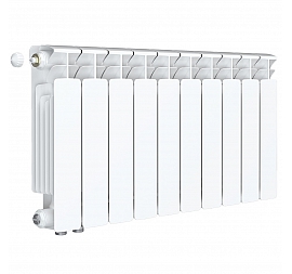 Радиатор биметаллический Rifar Base Ventil 350 BVL 10 секций
