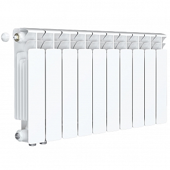 Радиатор биметаллический Rifar Base Ventil 350 BVL 10 секций