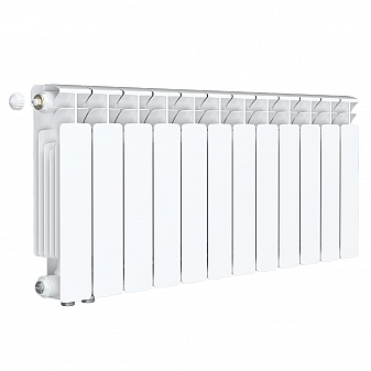 Радиатор биметаллический Rifar Base Ventil 350 BVL 12 секций