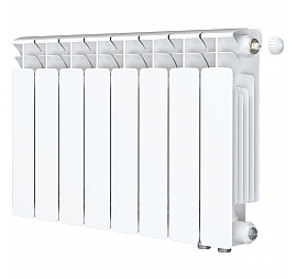 Радиатор биметаллический Rifar Base Ventil 350 BVR 8 секций