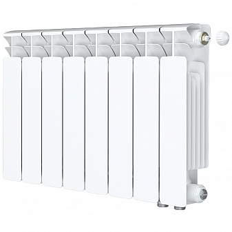 Радиатор биметаллический Rifar Base Ventil 350 BVR 8 секций