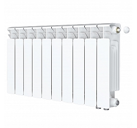 Радиатор биметаллический Rifar Base Ventil 350 BVR 10 секций