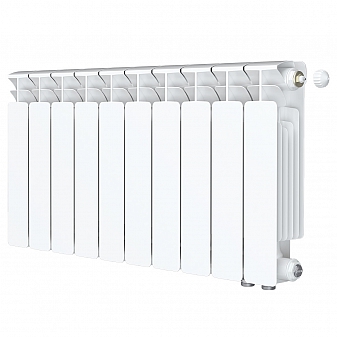 Радиатор биметаллический Rifar Base Ventil 350 BVR 10 секций