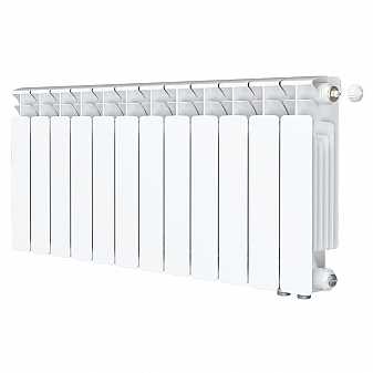 Радиатор биметаллический Rifar Base Ventil 350 BVR 12 секций