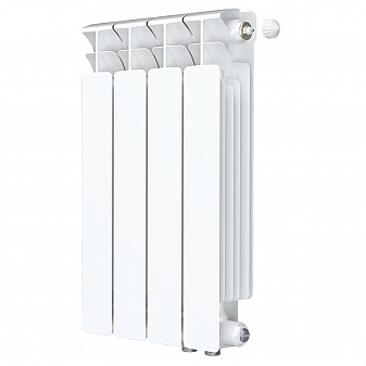 Радиатор биметаллический Rifar Base Ventil 500 BVR 4 секции