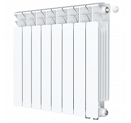 Радиатор биметаллический Rifar Base Ventil 500 BVR 8 секций