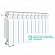 Радиатор биметаллический Rifar Monolit Ventil 350 MVL 10 секций