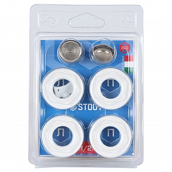 Монтажный комплект для радиаторов отопления Stout 1/2"