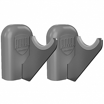 Комплект настенных регулируемых кронштейнов Royal Thermo Design 80 серебристые