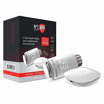 Набор для дистанционного управления отоплением Royal Thermo белый