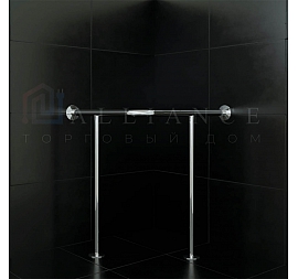 Поручень для раковины с креплением к полу угловой Alliance-DV 65х52х84.5 см