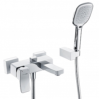 Смеситель для ванны Wasserkraft Aller 1061 White