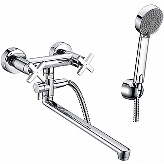 Смеситель для ванны Wasserkraft Weser 7802L