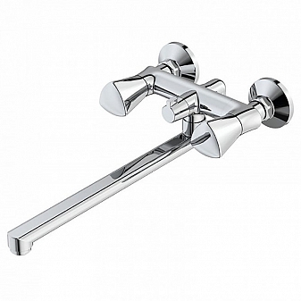 Смеситель для ванны Iddis Bounce BOUSBL2i10WA