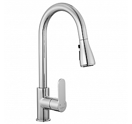 Смеситель для кухни E.C.A. Nita 102118107EX