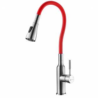 Смеситель для кухни Lemark Expert LM5082S-Red