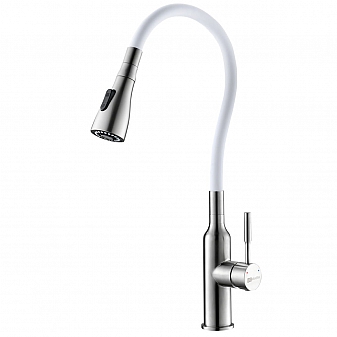 Смеситель для кухни Lemark Expert LM5082S-White