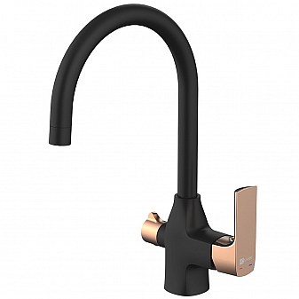 Смеситель для кухни Lemark Ursus LM7261BLR