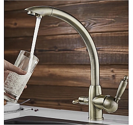 Смеситель для кухни Ledeme H55C L4455C-3