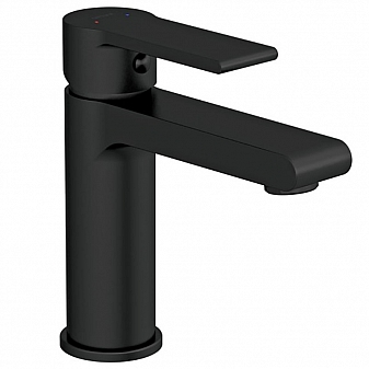 Смеситель для умывальника Cersanit Brasko Black 63107