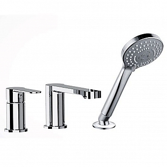 Смеситель на борт ванны Aquanet Passion AF300-63С