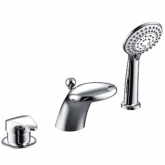 Смеситель на борт ванны Bravat Cobra F5140197CP-1-RUS