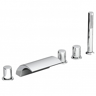 Смеситель на борт ванны Ravak Waterfall WF 025.00 X070060