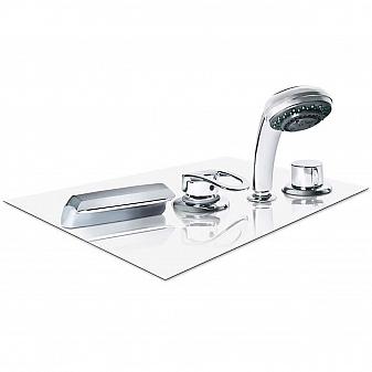 Смеситель на борт ванны 1Marka Atlantis TN-SWG 016