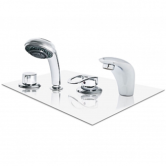 Смеситель на борт ванны 1Marka Cobra TN-SWG 024