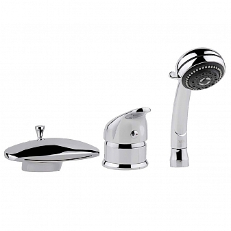 Смеситель на борт ванны 1Marka Niagara на 3 отверстия