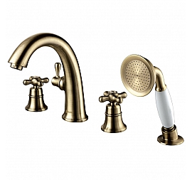 Смеситель на борт ванны Lemark Vintage LM2841B