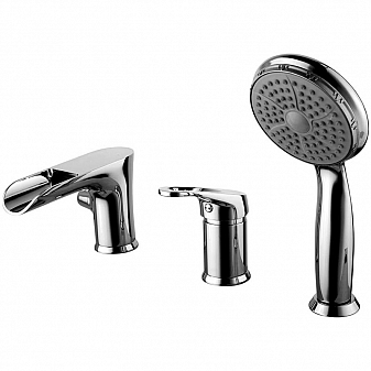 Смеситель на борт ванны Lemark Omega LM3145C