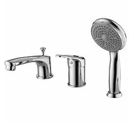 Смеситель на борт ванны Lemark Luna LM4145C