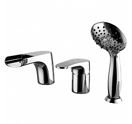 Смеситель на борт ванны Lemark Shift LM4345C