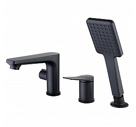 Смеситель на борт ванны Lemark Bronx LM3745BL