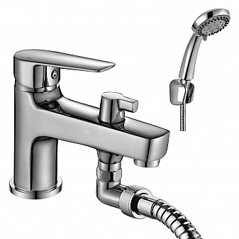 Смеситель на борт ванны Rossinka S35-38