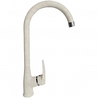 Смеситель для кухни GranFest Quarz GF-Z3424 бежевый