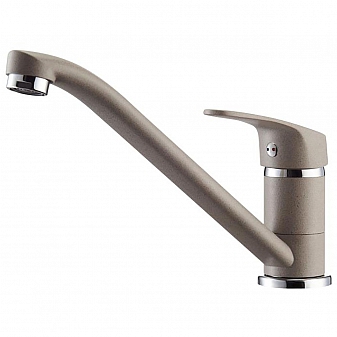 Смеситель для кухни Акватон Аркос 1AX001FCXX250 серый шелк