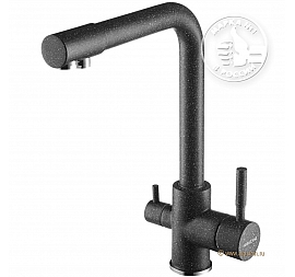Смеситель для кухни Акватон Руан 1AX004FCXX210 графит
