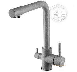 Смеситель для кухни Акватон Руан 1AX004FCXX230 серый