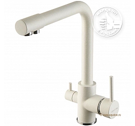 Смеситель для кухни Акватон Руан 1AX004FCXX240 жемчуг