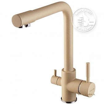 Смеситель для кухни Акватон Руан 1AX004FCXX260 латте