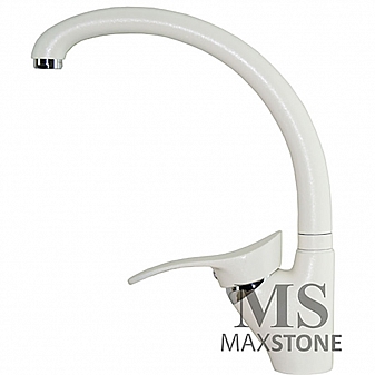 Смеситель для кухни Maxstone MS-1 белый снег