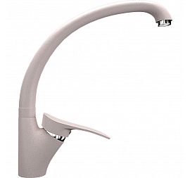 Смеситель для кухни Ulgran U-001 светло-розовый