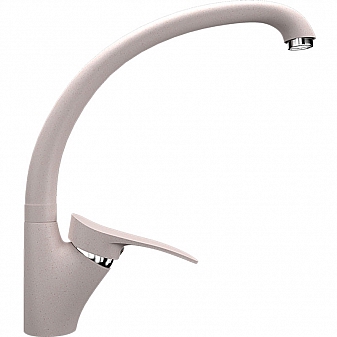 Смеситель для кухни Ulgran U-001 светло-розовый