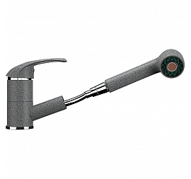 Смеситель для кухни Ulgran U-002 темно-серый