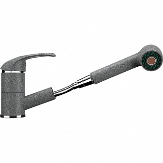 Смеситель для кухни Ulgran U-002 темно-серый