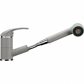 Смеситель для кухни Ulgran U-002 44 см серый