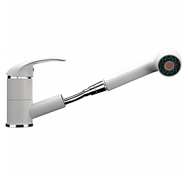 Смеситель для кухни Ulgran U-002 молочный