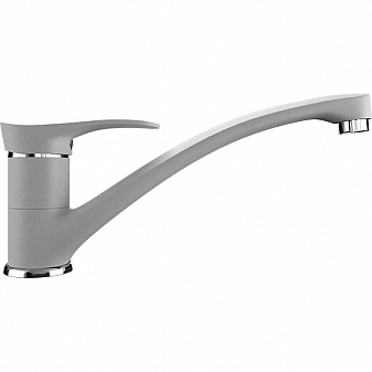 Смеситель для кухни Ulgran U-003 молочный